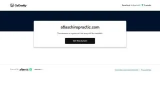 Atlas Chiropractic of Camden website