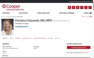 Christina J Gutowski, MD, MPH