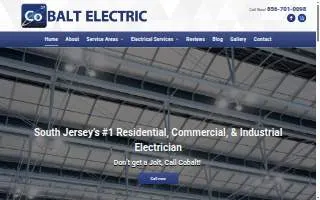 Cobalt Electric LLC of Camden website