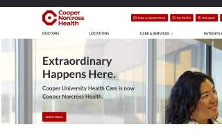 Cooper Women's Care Center at Camden website
