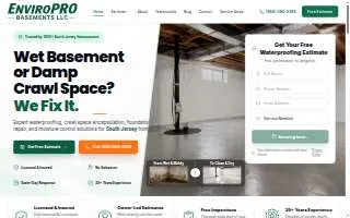 EnviroPro Basements LLC website