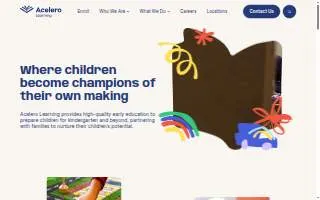 Acelero Learning of Carteret website