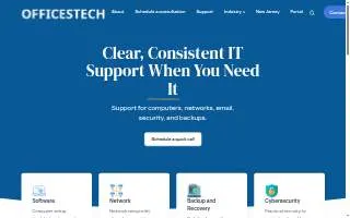 OfficesTech of Carteret website