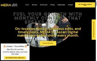Ascari Digital website
