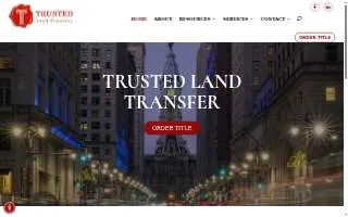 Brennan Title Abstract, a division of Trusted Land Transfer website