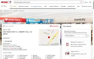 CVS of Cherry Hill website