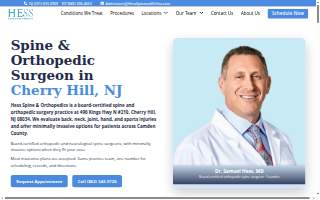 Hess Spine & Orthopedics – Cherry Hill