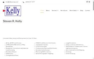 Kelly Survey of Cherry Hill website