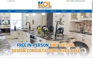 Kol Kitchen & Bath website