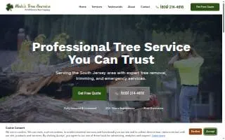 Melo's Tree Service of Cherry Hill website
