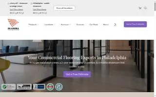 Philadelphia Flooring Solutions of Cherry Hill website