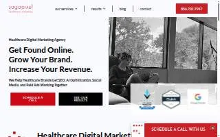 Sagapixel of Cherry Hill website