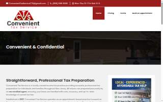 Convenient Tax Service website
