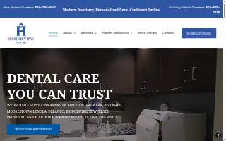 Harborview Dental website