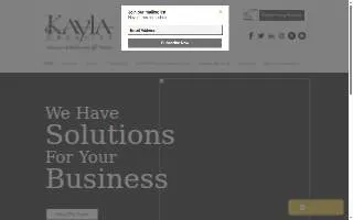 Kayla Creative website