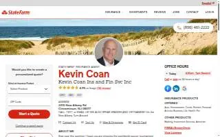 Kevin Coan - State Farm Insurance Agent website