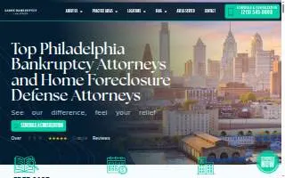 Sadek Bankruptcy Law Offices (2) website