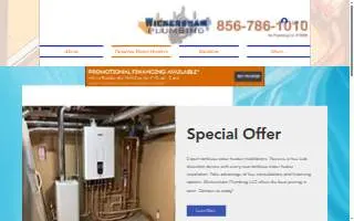 Wickersham Plumbing LLC website