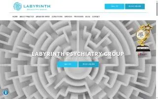 Labyrinth Psychiatry Group of Clark website