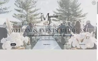 Mj Event Designs LLC of Clark website
