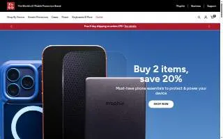 ZAGG Westford website