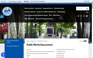 Cliffside Park Public Works
