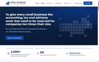 CPA Gurus LLC website