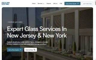 Glasscare website