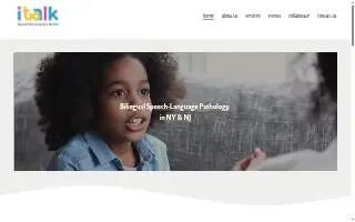 italk Speech & Language Center website