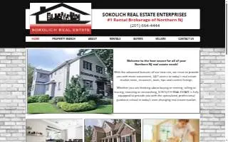 Sokolich Real Estate Enterprises of Cliffside Park website