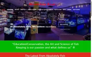 Absolutely Fish website