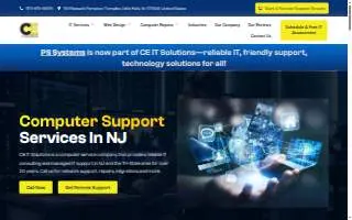 CE IT Solutions of Clifton website