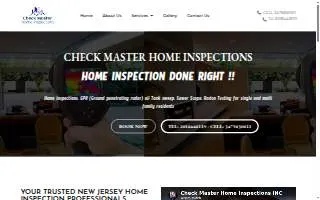 Check Master Home Inspections website
