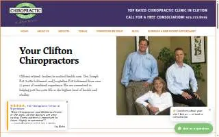 Chiropractic Center at Styertowne website