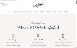 Corbo Jewelers website