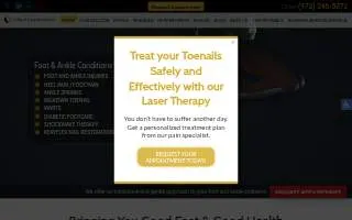 Dr. Zina B. Cappiello DPM, LLC website