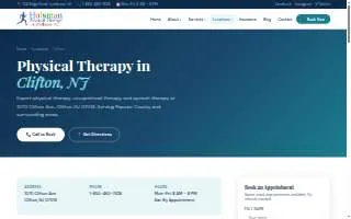 Holsman Physical Therapy and Rehabilitation - Clifton website