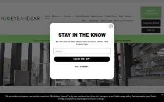 NJ Eye and Ear of Clifton website