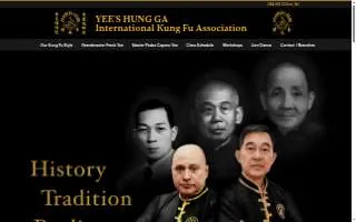 Yees Hung Ga Kung Fu Academy website