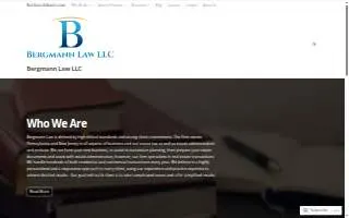 Bergmann Law LLC. website