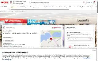 CVS of Collingswood website