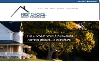 First Choice Property Inspection, Llc. website