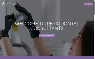 Periodontal Consultants - Cherry Hill website