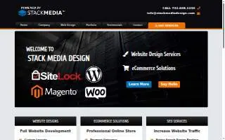 Stack Media Design of Collingswood website