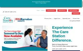 Care Station Medical Group Linden website