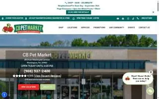CB Pet Market - Wholesome Pet Essentials website