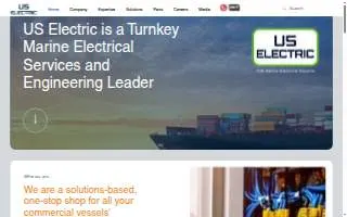 US Electric website
