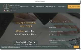 Barreto Law Firm LLC of Dover website