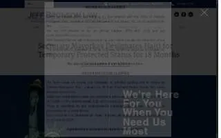 Jeff Bronson Law website