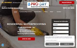 Pro Dry Waterproofing LLC of Dover